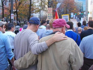 Illustration for article titled Anti-Prop 8 Update: Pictures From Today's Rallies